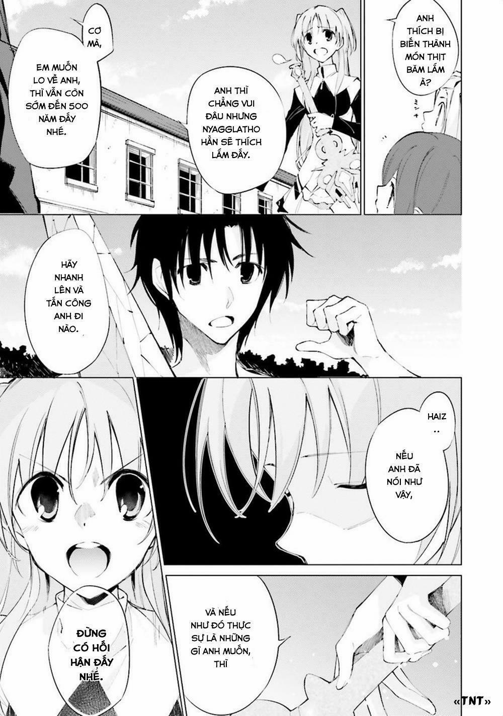 Anh Làm Gì Khi Tận Thế? Anh Có Bận Không? Anh Sẽ Cứu Chúng Em Chứ? 0 0 Cánh cổng tới quê hương yêu tinh trang 9