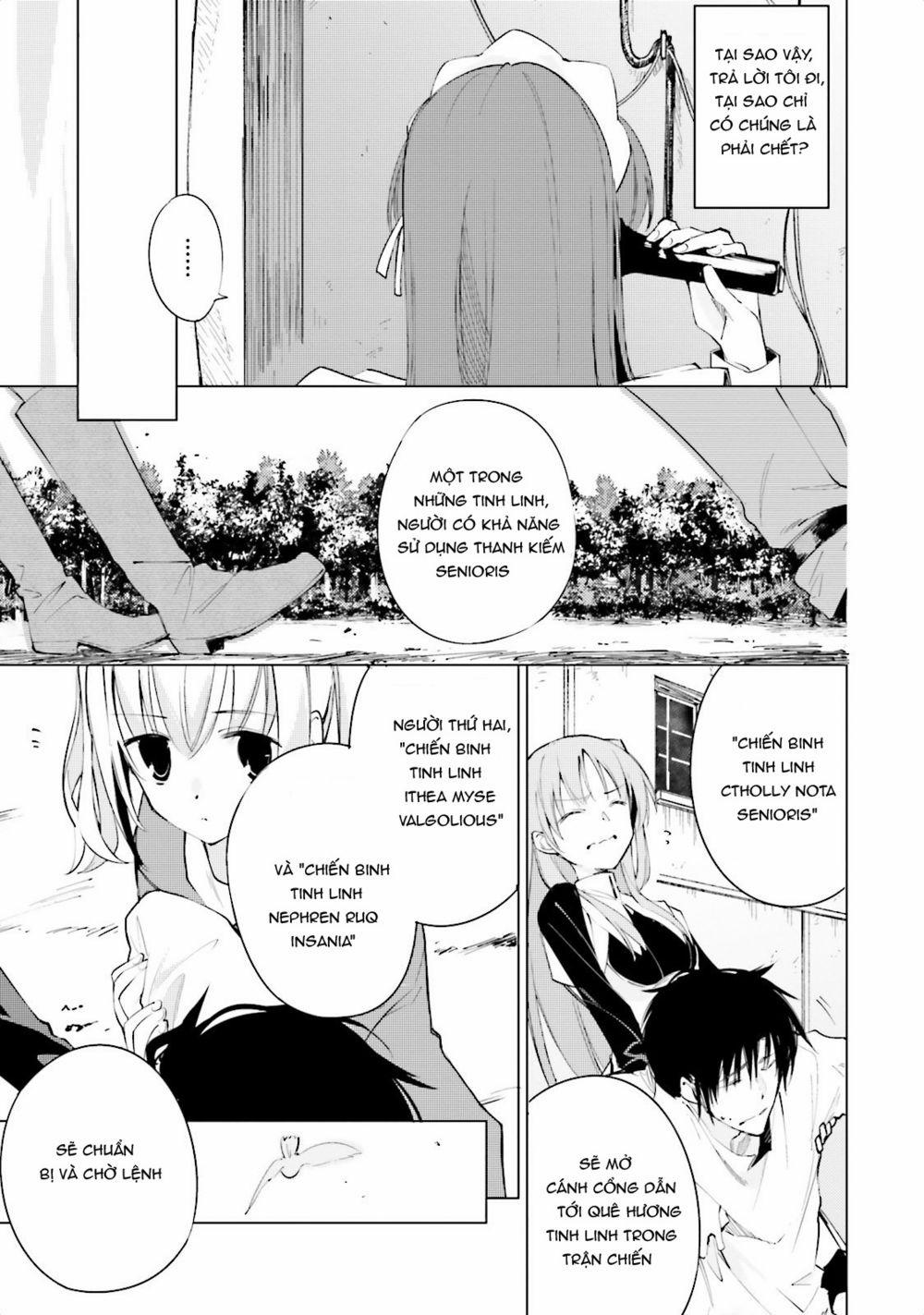 Anh Làm Gì Khi Tận Thế? Anh Có Bận Không? Anh Sẽ Cứu Chúng Em Chứ? 0 0 Cô gái với lối tấn công mạnh mẽ trang 14