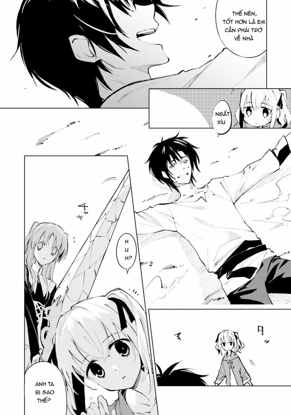 Anh Làm Gì Khi Tận Thế? Anh Có Bận Không? Anh Sẽ Cứu Chúng Em Chứ? 0 0 Cô gái với lối tấn công mạnh mẽ trang 9