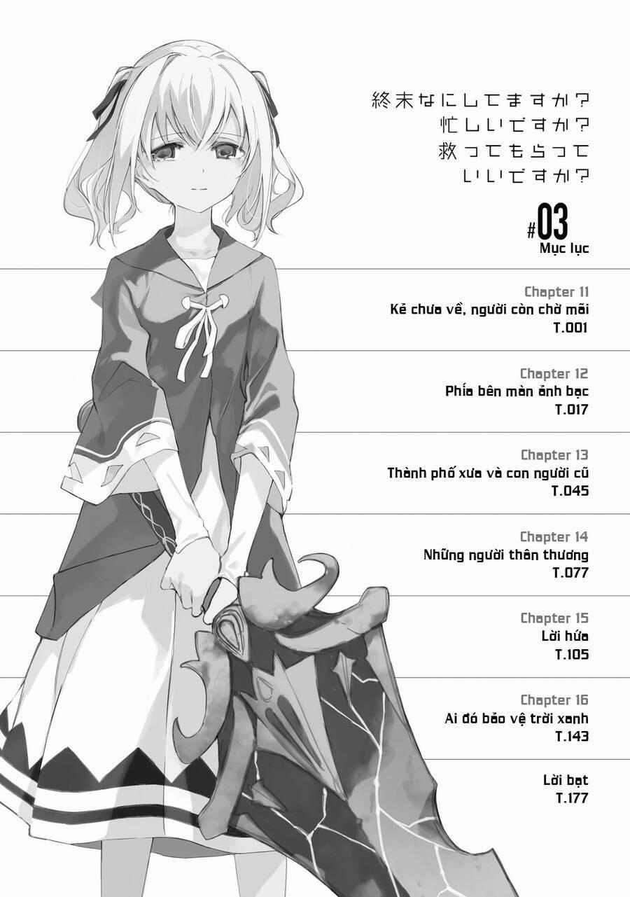 Anh Làm Gì Khi Tận Thế? Anh Có Bận Không? Anh Sẽ Cứu Chúng Em Chứ? 11 trang 6