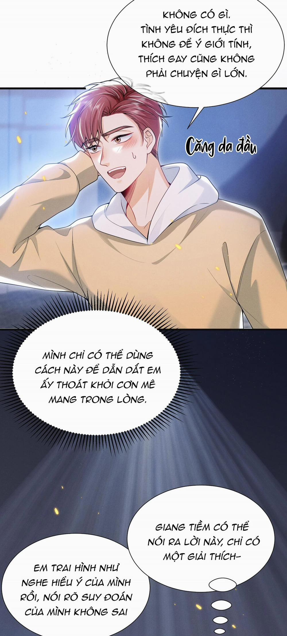 Ánh Mắt Em Trai Nhìn Tôi Ngày Một Kì Lạ 22 trang 17