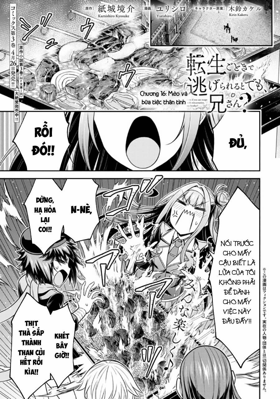 Anh Nghĩ Chỉ Cần Chuyển Sinh Là Thoát Được Em Sao, Anh Hai? 16.1 trang 2