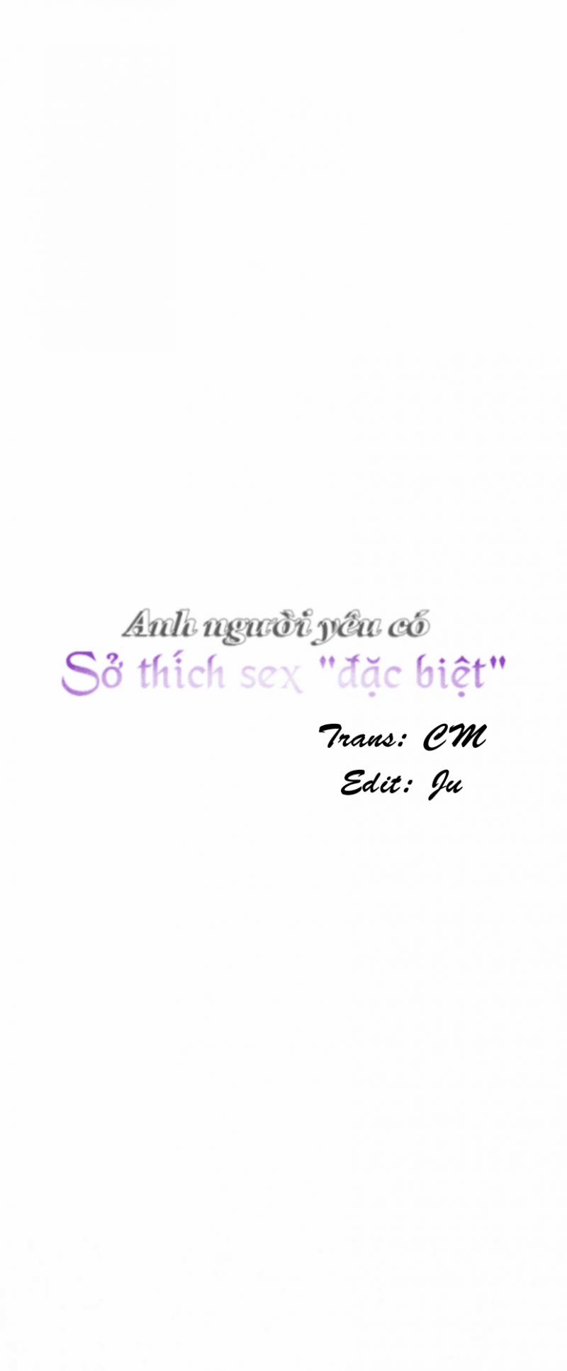 Anh người yêu có sở thích sex đặc biệt 8 trang 0