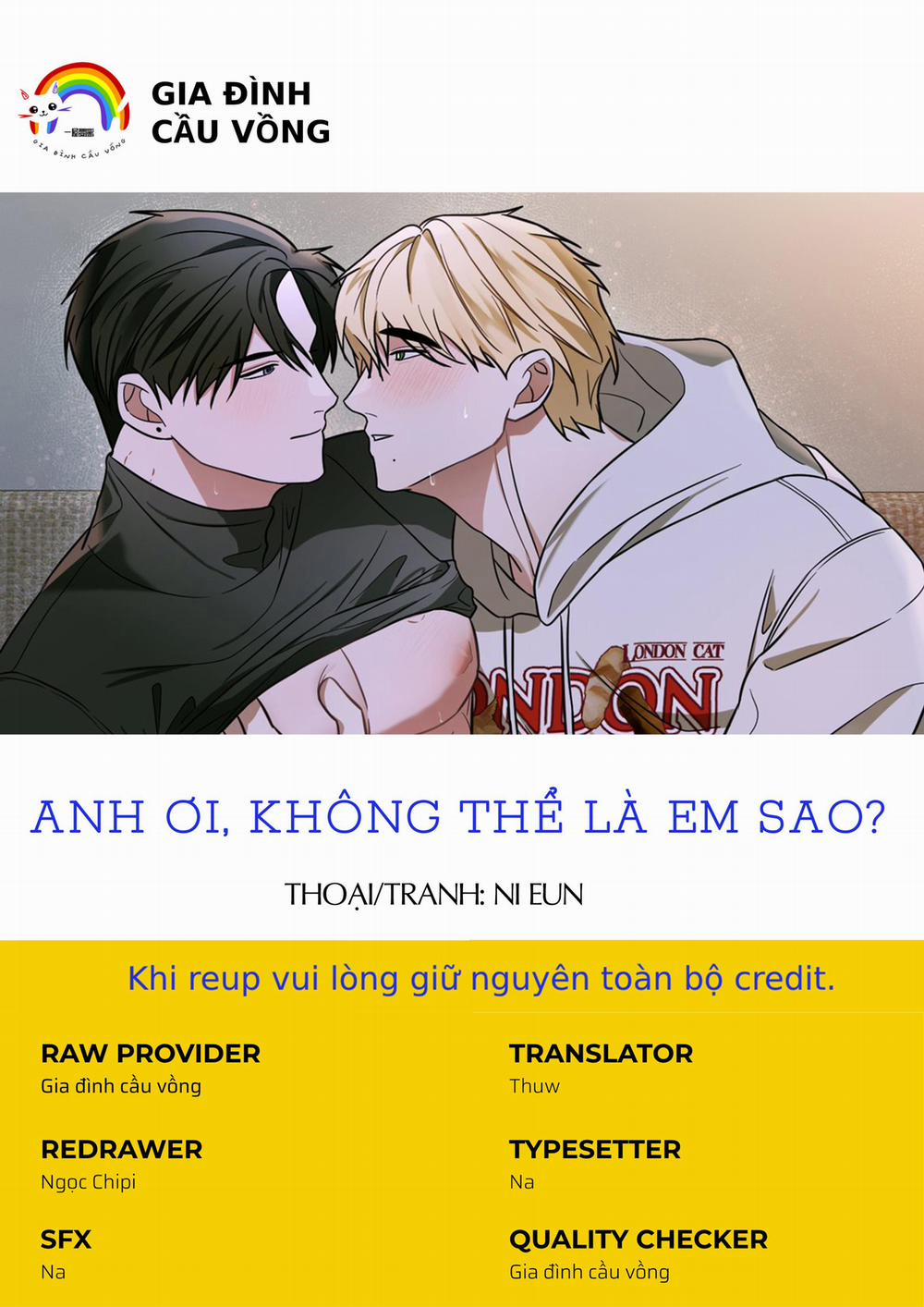 ANH ƠI, KHÔNG THỂ LÀ EM SAO? 6 0 trang 0