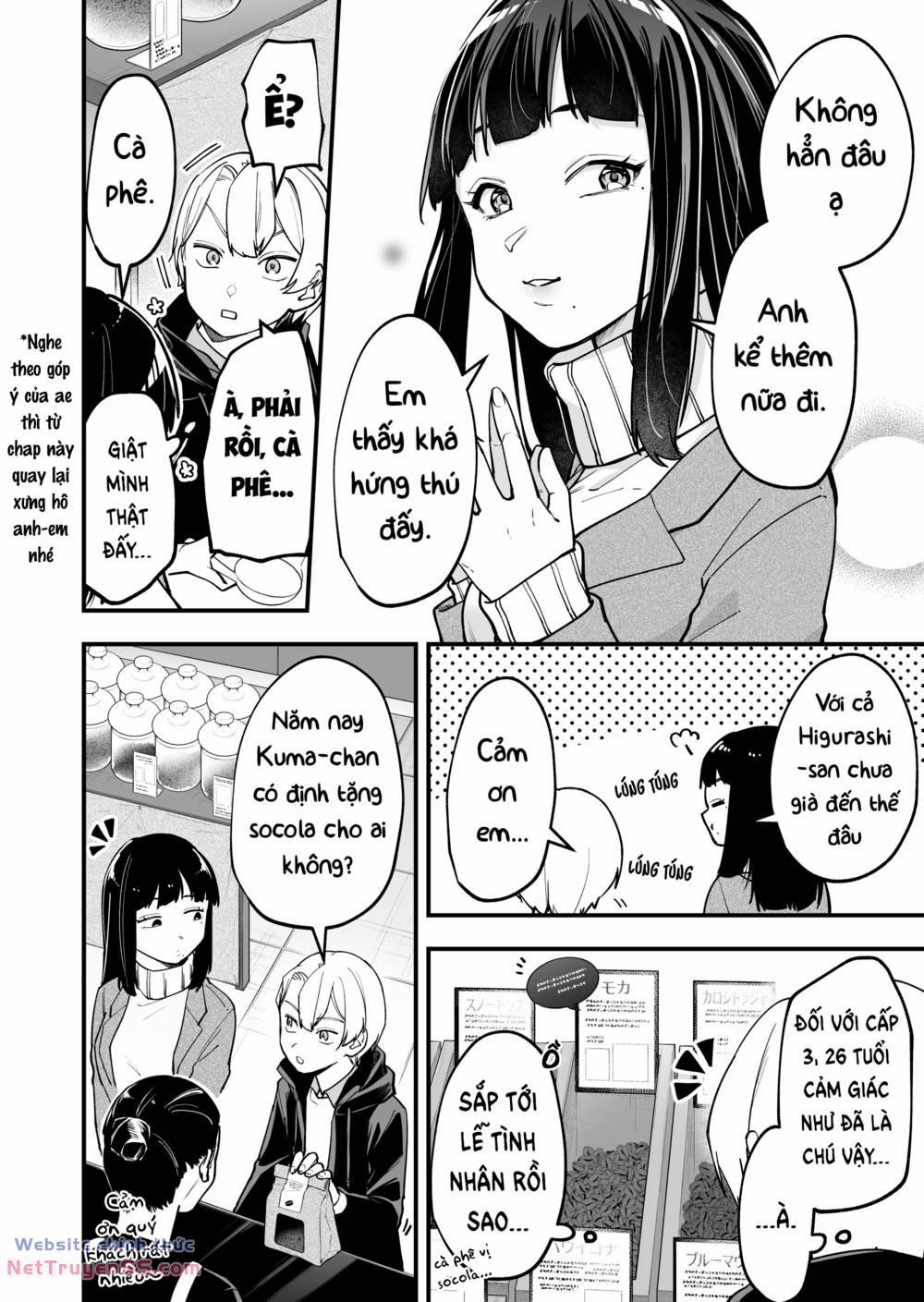 Anh Quản Lý Và Cô Phục Vụ Ngây Thơ Vô Số Tội 5 trang 2