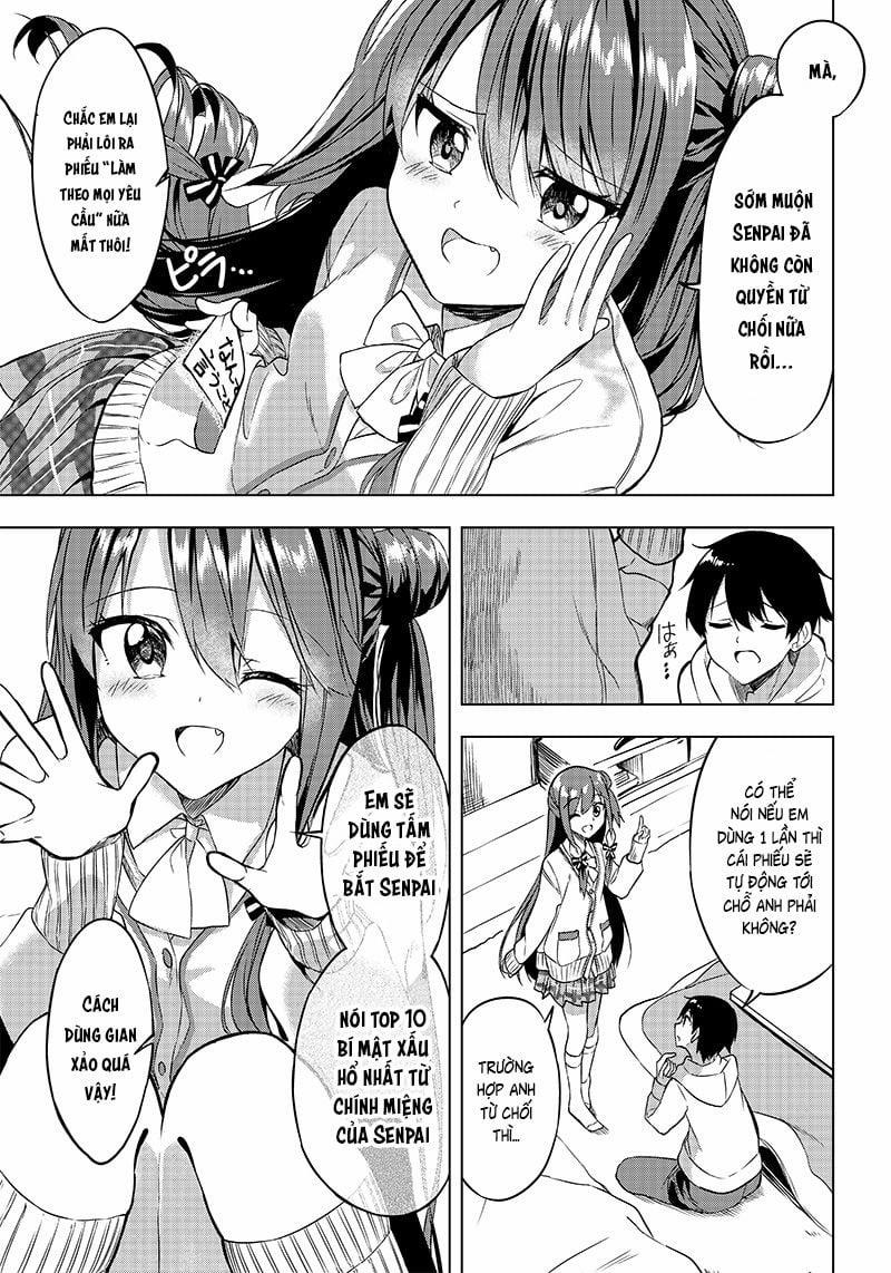 Anh Sẽ Nghe Em Phải Không? Senpai! 0 Cho 0 mượn phòng tắm nhé! SENPAI trang 10