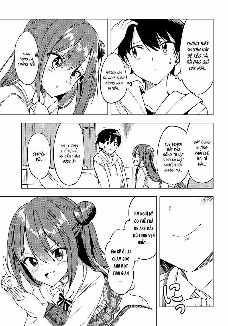 Anh Sẽ Nghe Em Phải Không? Senpai! 0 Cho 0 mượn phòng tắm nhé! SENPAI trang 8