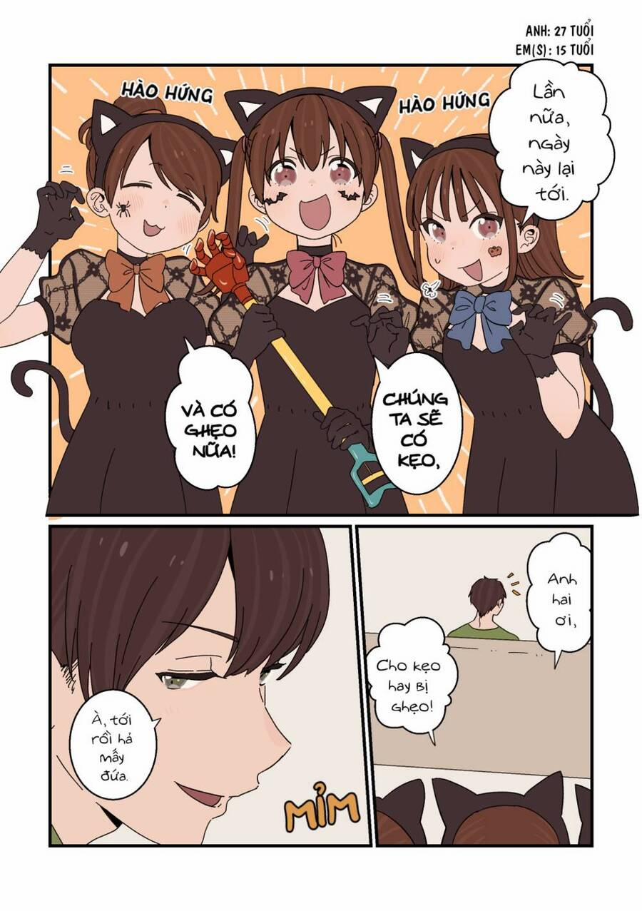 Anh Trai Cùng 3 Cô Em Gái Sinh Ba 16 trang 2