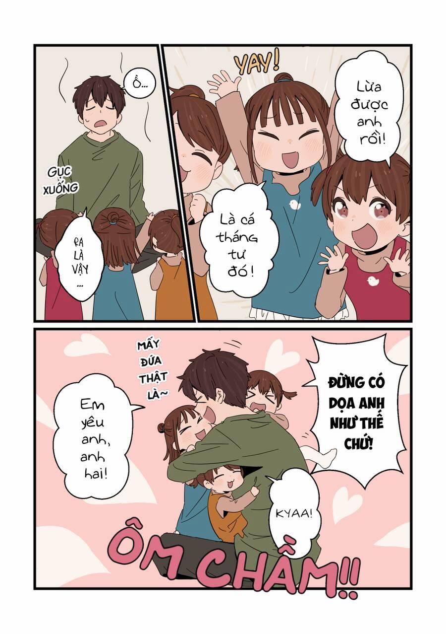 Anh Trai Cùng 3 Cô Em Gái Sinh Ba 17 trang 1