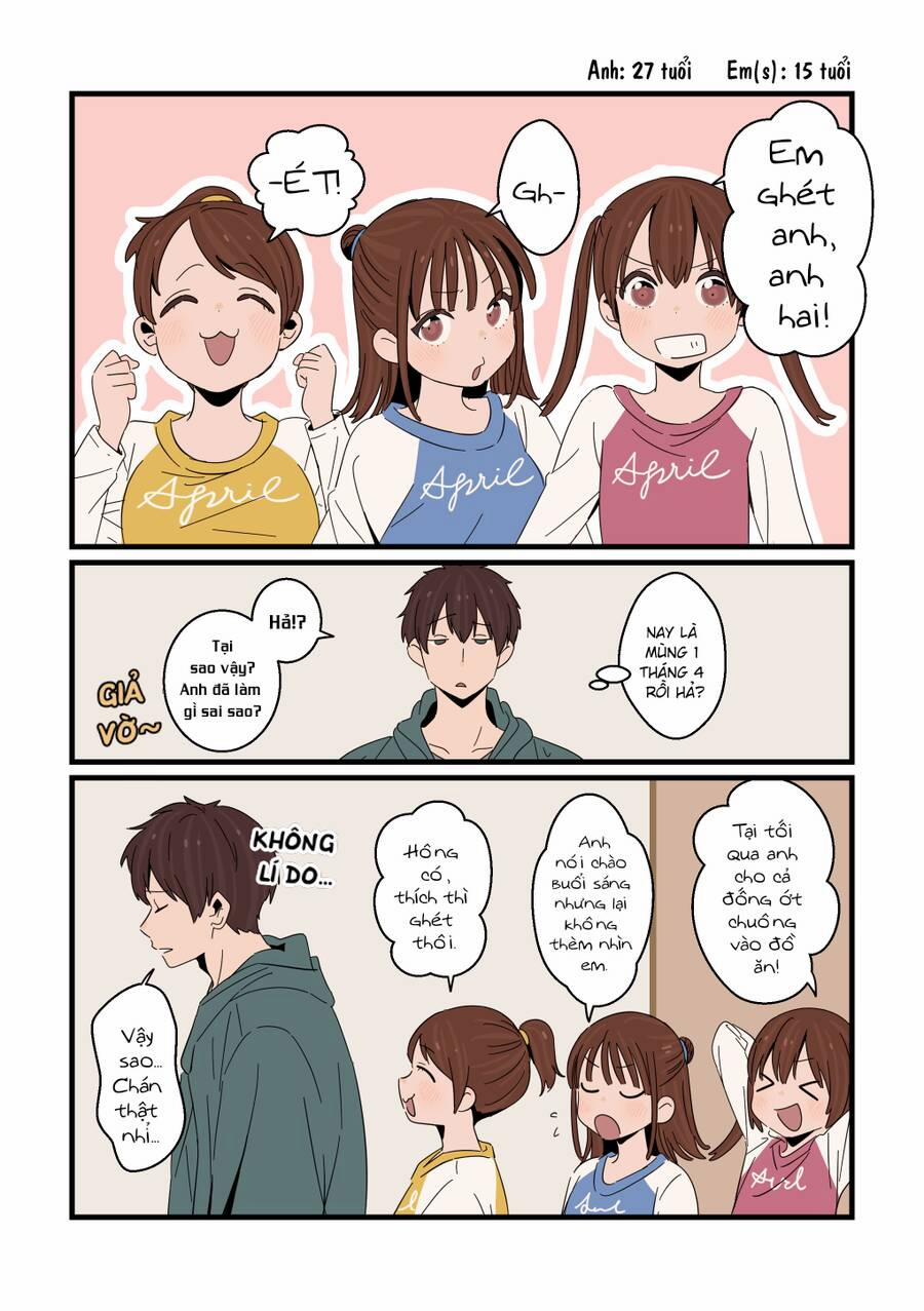 Anh Trai Cùng 3 Cô Em Gái Sinh Ba 17 trang 2