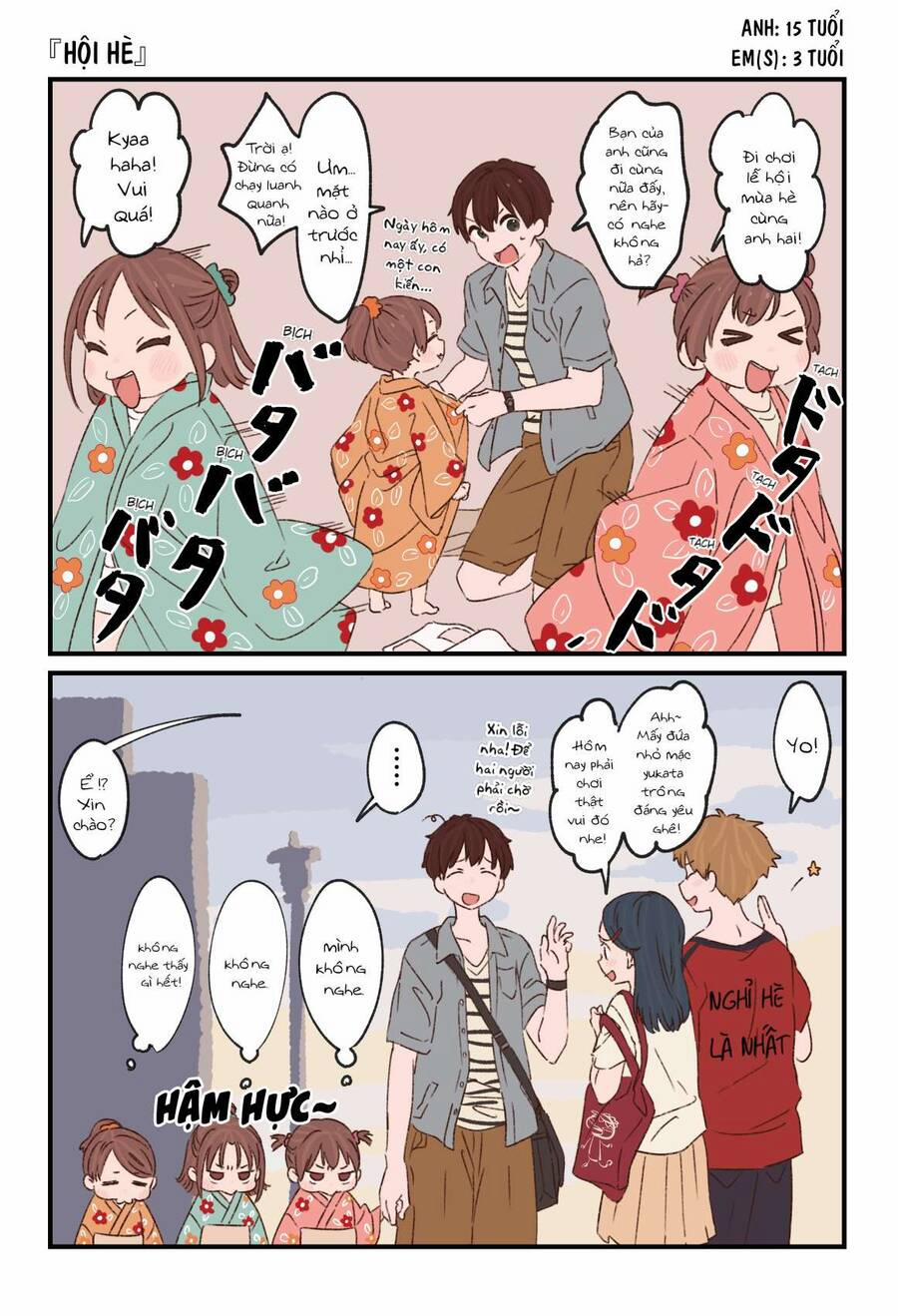 Anh Trai Cùng 3 Cô Em Gái Sinh Ba 8 trang 0