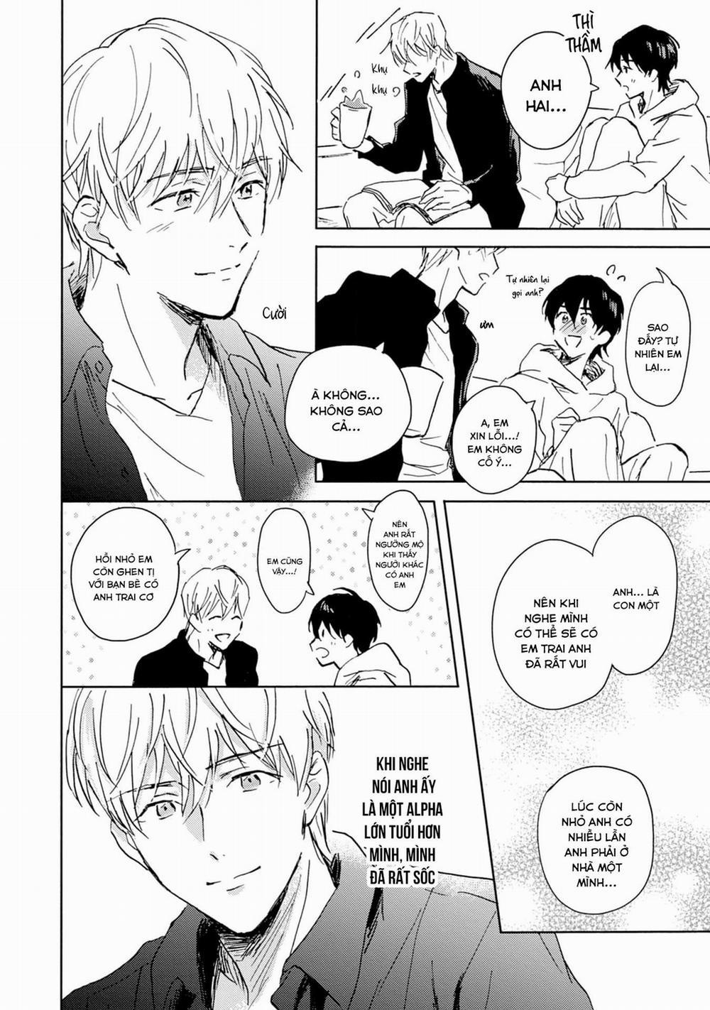 Anh trai muốn kết hôn với một Omega như tôi 3 trang 3