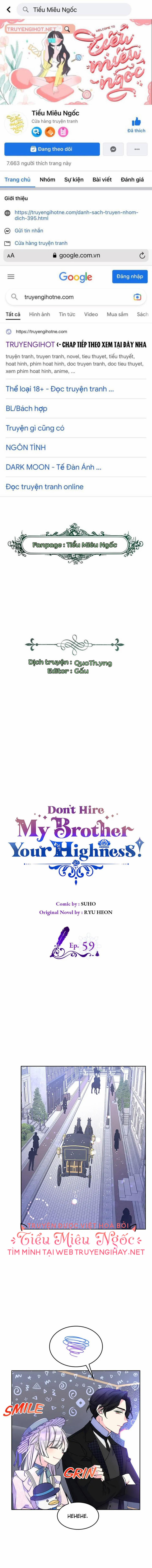 Anh Trai Tôi Quá Hiền Lành Làm Tôi Lo Lắng Ghê 59 trang 0