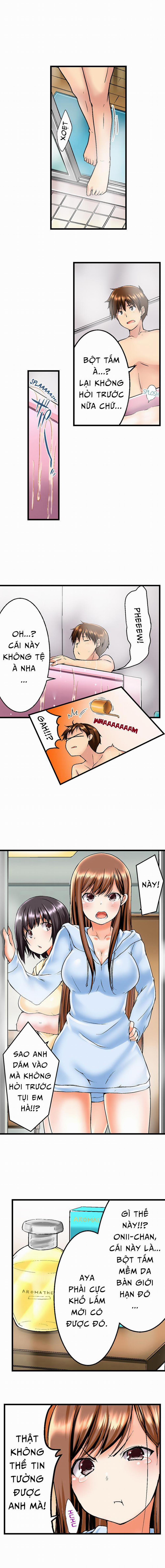 Anh trai trượt vào trong tôi khi tắm chung 1 trang 3