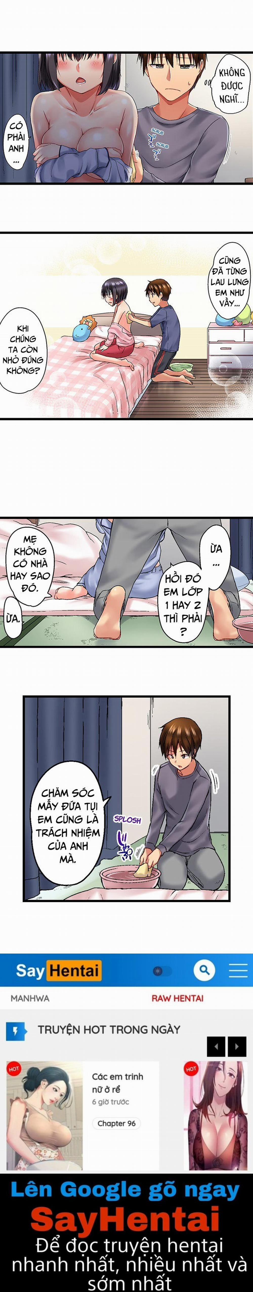 Anh trai trượt vào trong tôi khi tắm chung 21 trang 17