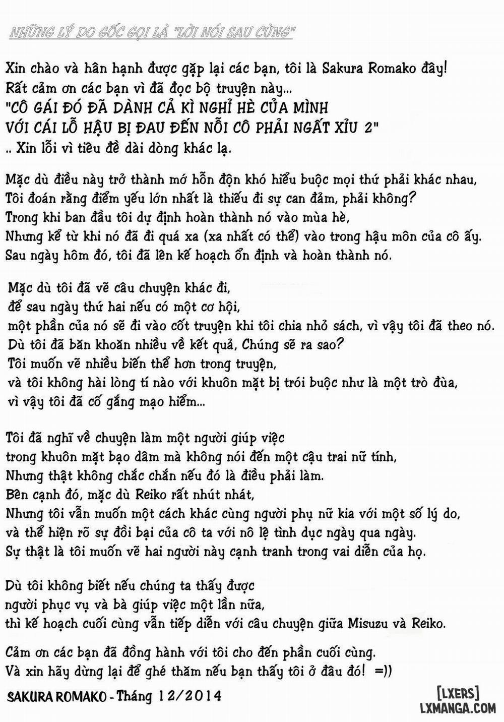 Anoko ga Natsuyasumi ni Ryokou 2 END trang 23