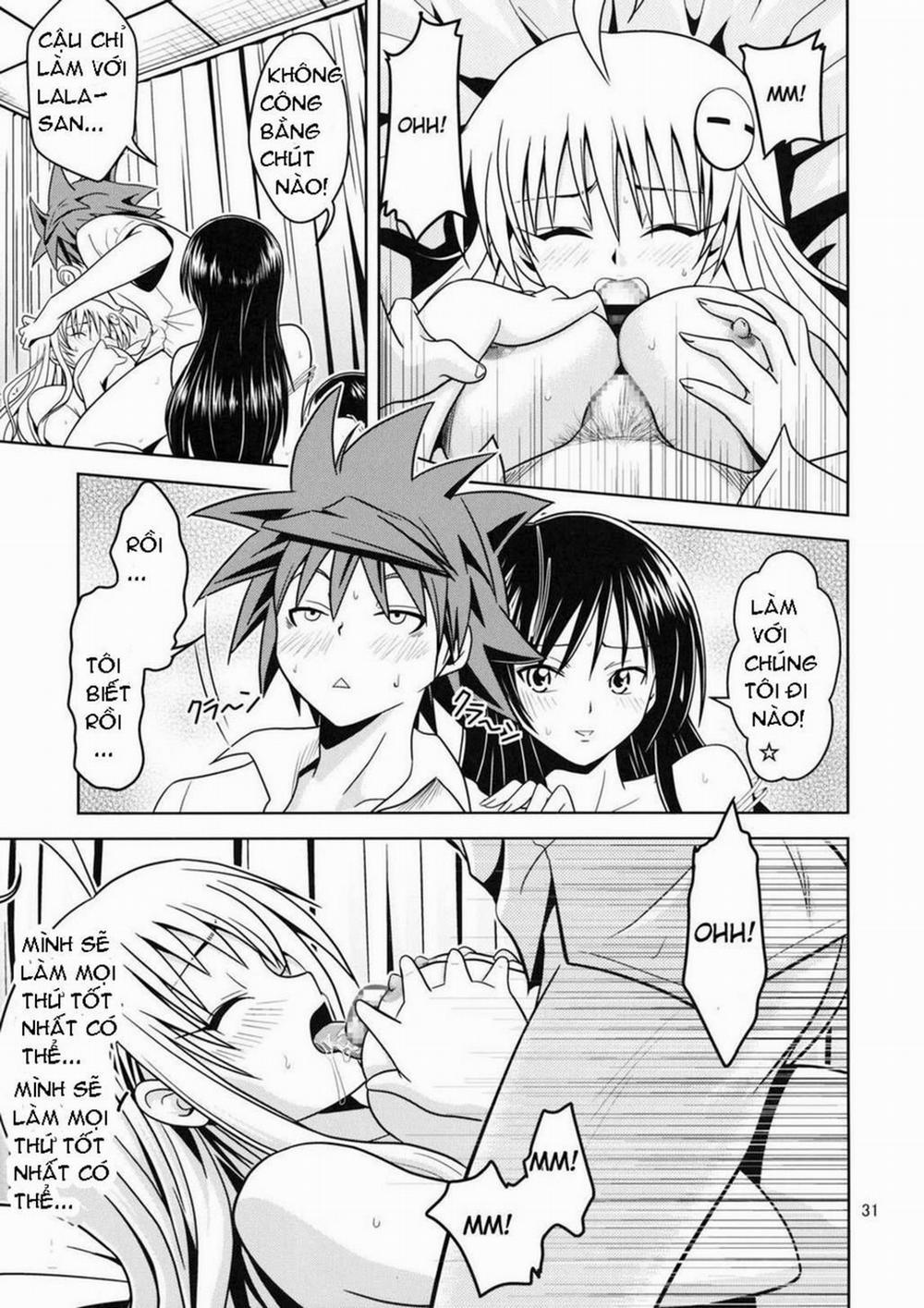 Anoko-tachi ga Taihen na Koto ni Nattemasu 2 (To Love-Ru) Oneshot trang 29