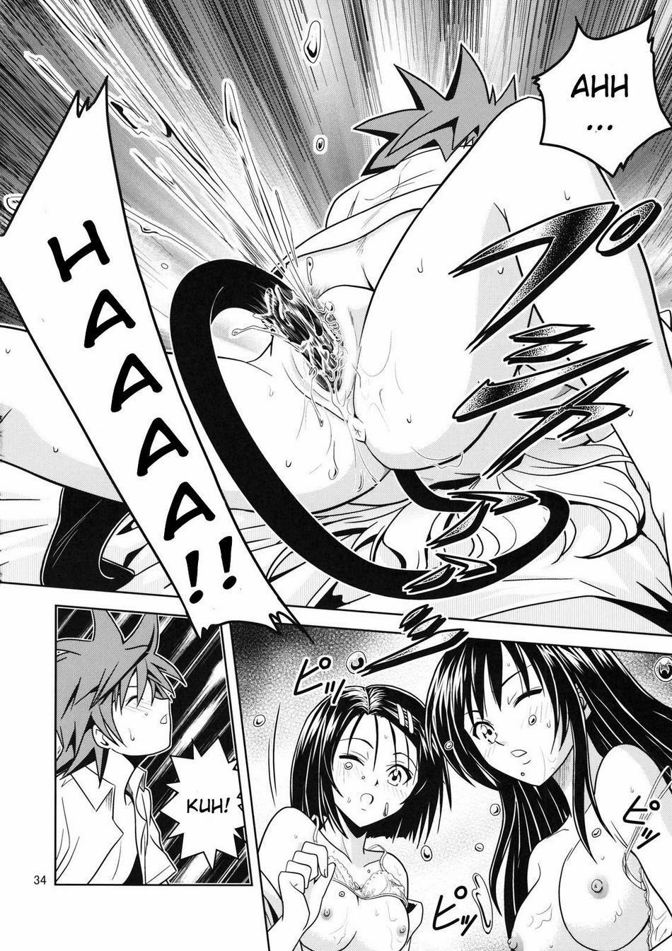 Anoko-tachi ga Taihen na Koto ni Nattemasu 2 (To Love-Ru) Oneshot trang 32