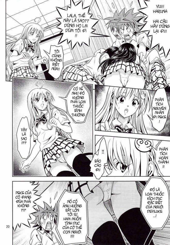 Anoko-tachi ga Taihen na Koto ni Nattemasu (To Love-Ru) Oneshot trang 19