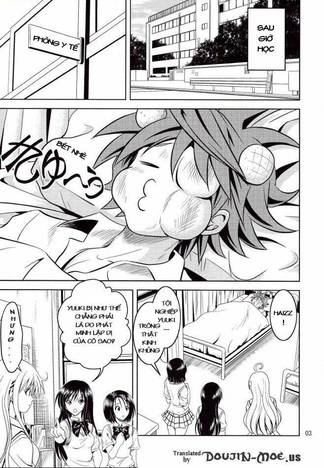 Anoko-tachi ga Taihen na Koto ni Nattemasu (To Love-Ru) Oneshot trang 2