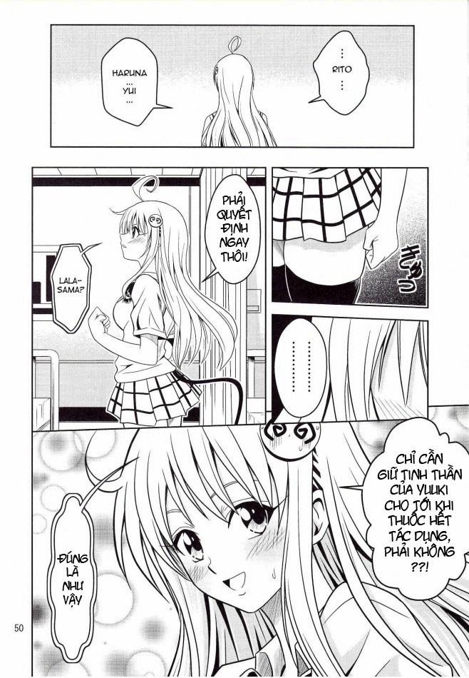 Anoko-tachi ga Taihen na Koto ni Nattemasu (To Love-Ru) Oneshot trang 49