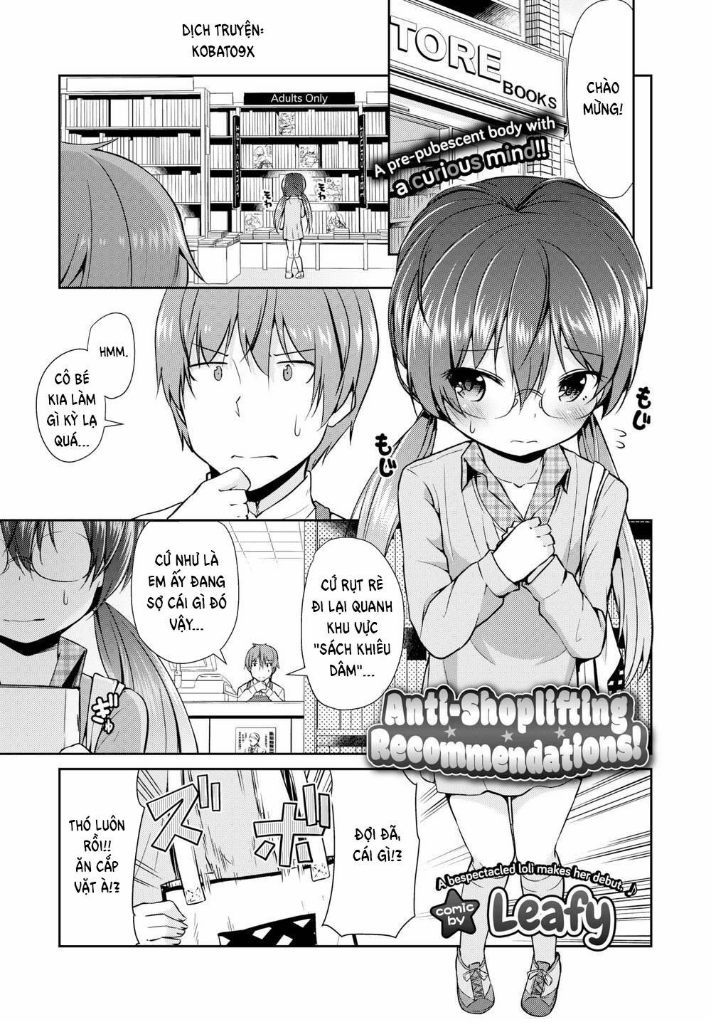 Anti-Shoplifting Recommendations! Oneshot [Không che] trang 0