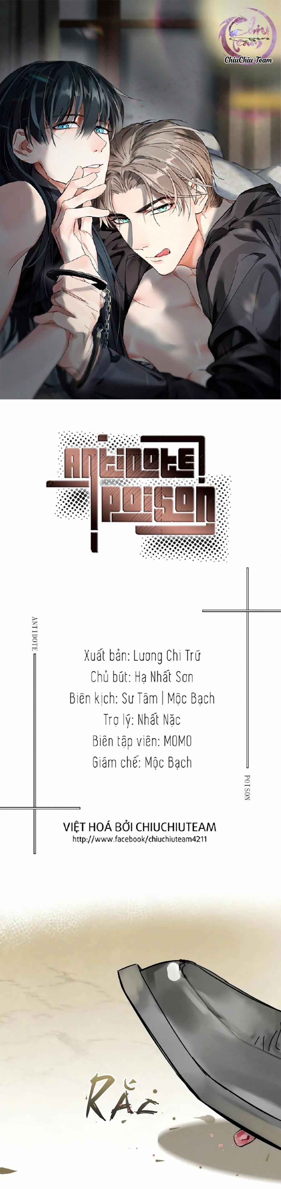 Antidote Poison 101 trang 0