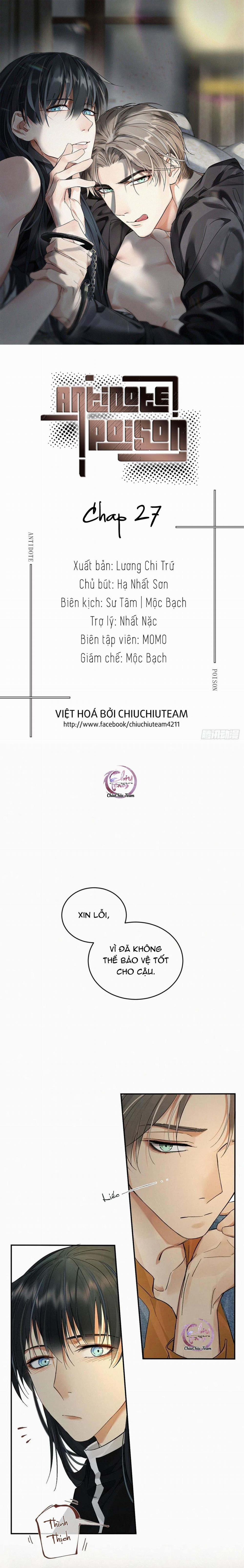 Antidote Poison 27 trang 0