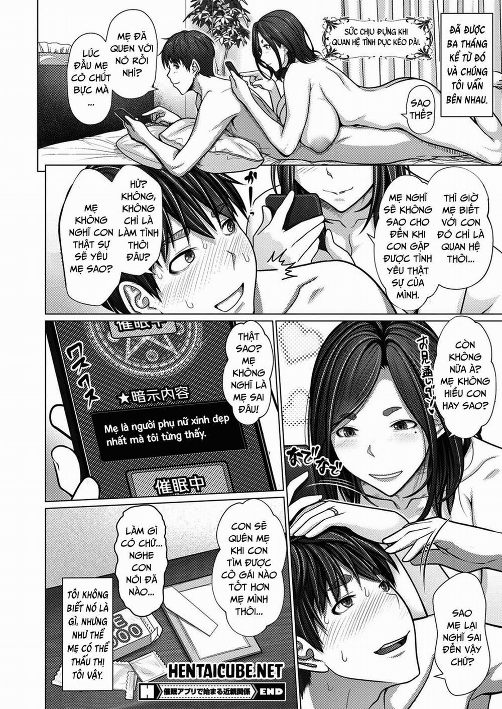 App Thôi Miên Khởi Đầu Cho Loạn Luân Oneshot trang 23