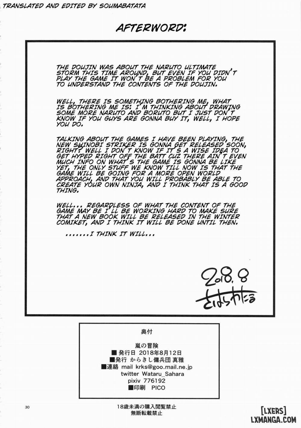 Arashi no Bouken Oneshot trang 28