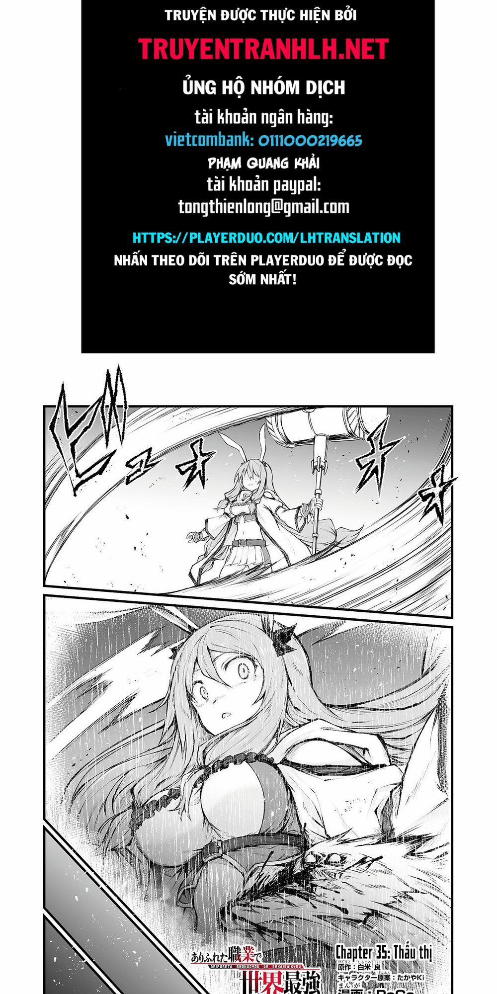 Arifureta Shokugyou De Sekai Saikyou 35 trang 0