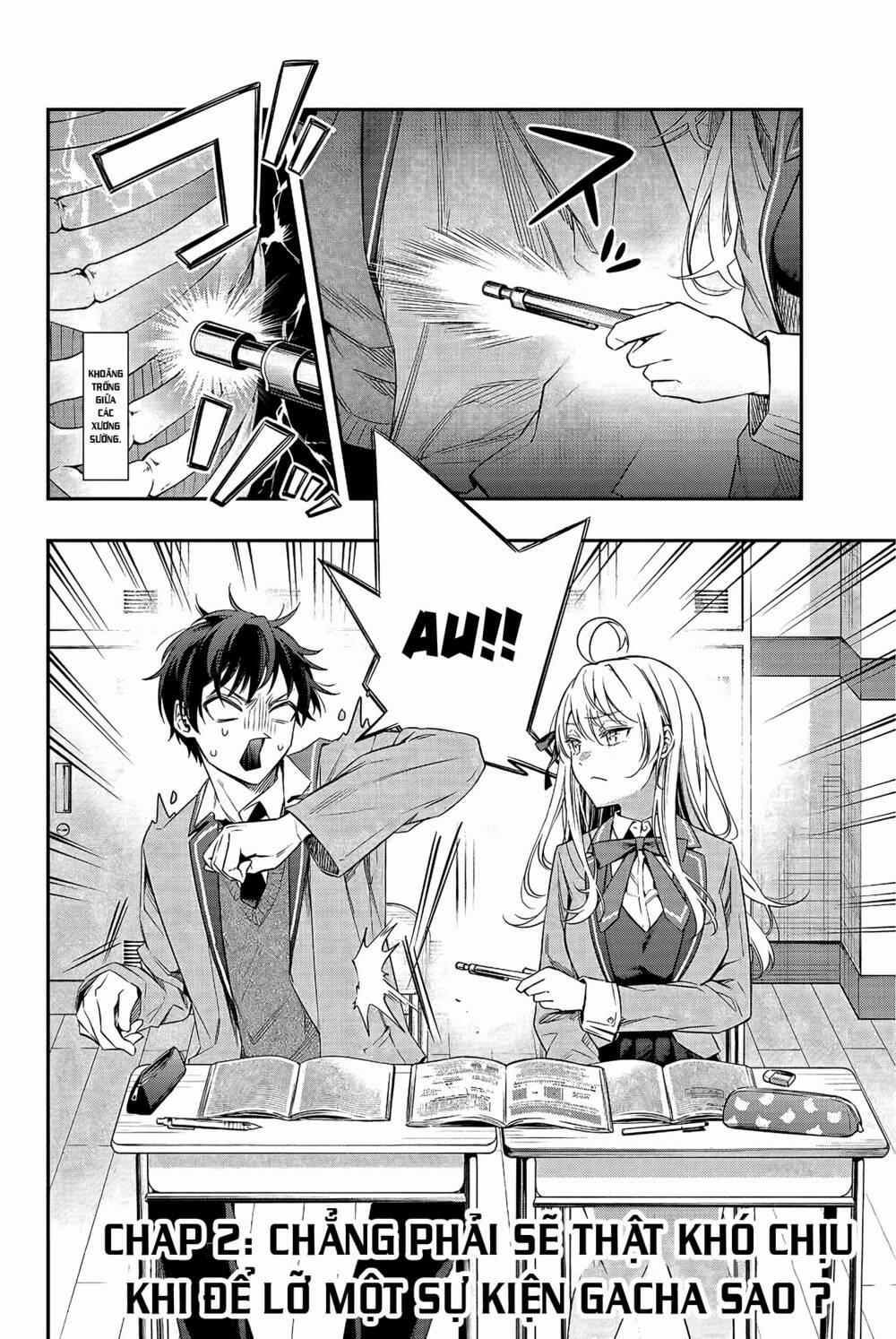 Arya Bàn Bên Thỉnh Thoảng Lại Trêu Ghẹo Tôi Bằng Tiếng Nga 0 Chẳng phải bỏ lỡ một lượt quay gacha miễn phí sẽ rất khó chịu sao? trang 1