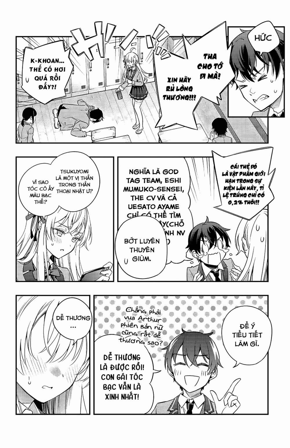 Arya Bàn Bên Thỉnh Thoảng Lại Trêu Ghẹo Tôi Bằng Tiếng Nga 0 Chẳng phải bỏ lỡ một lượt quay gacha miễn phí sẽ rất khó chịu sao? trang 9