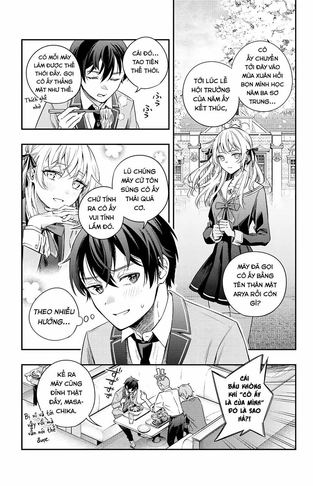 Arya Bàn Bên Thỉnh Thoảng Lại Trêu Ghẹo Tôi Bằng Tiếng Nga 0 Tôi không thực sự là kẻ cô độc đâu đấy nhé? 0 trang 5