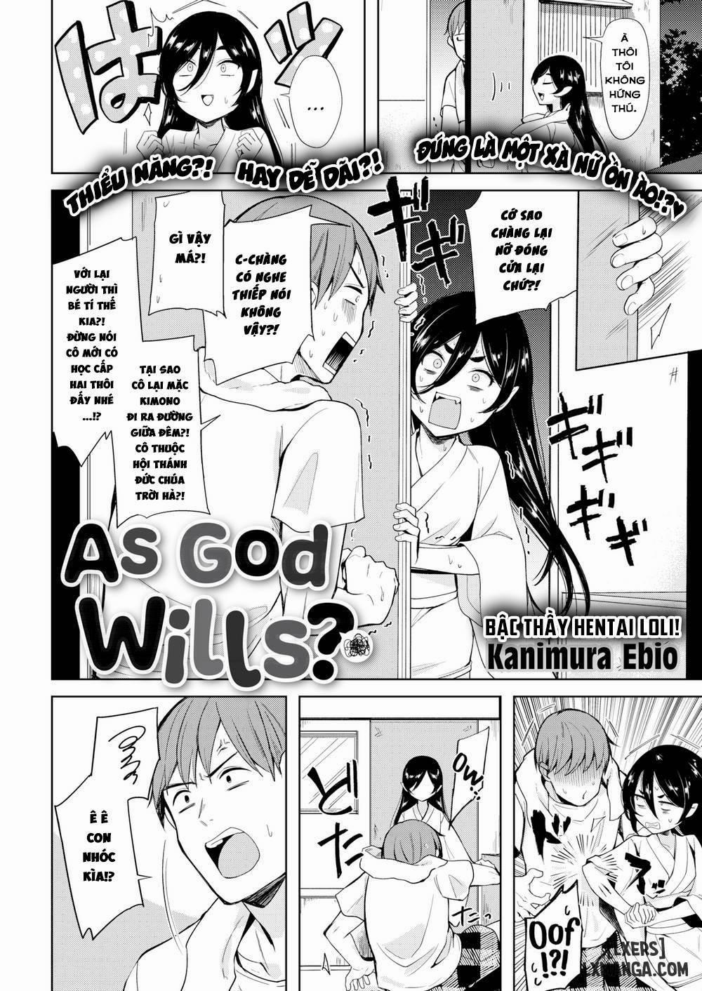 As God Wills Oneshot trang 1