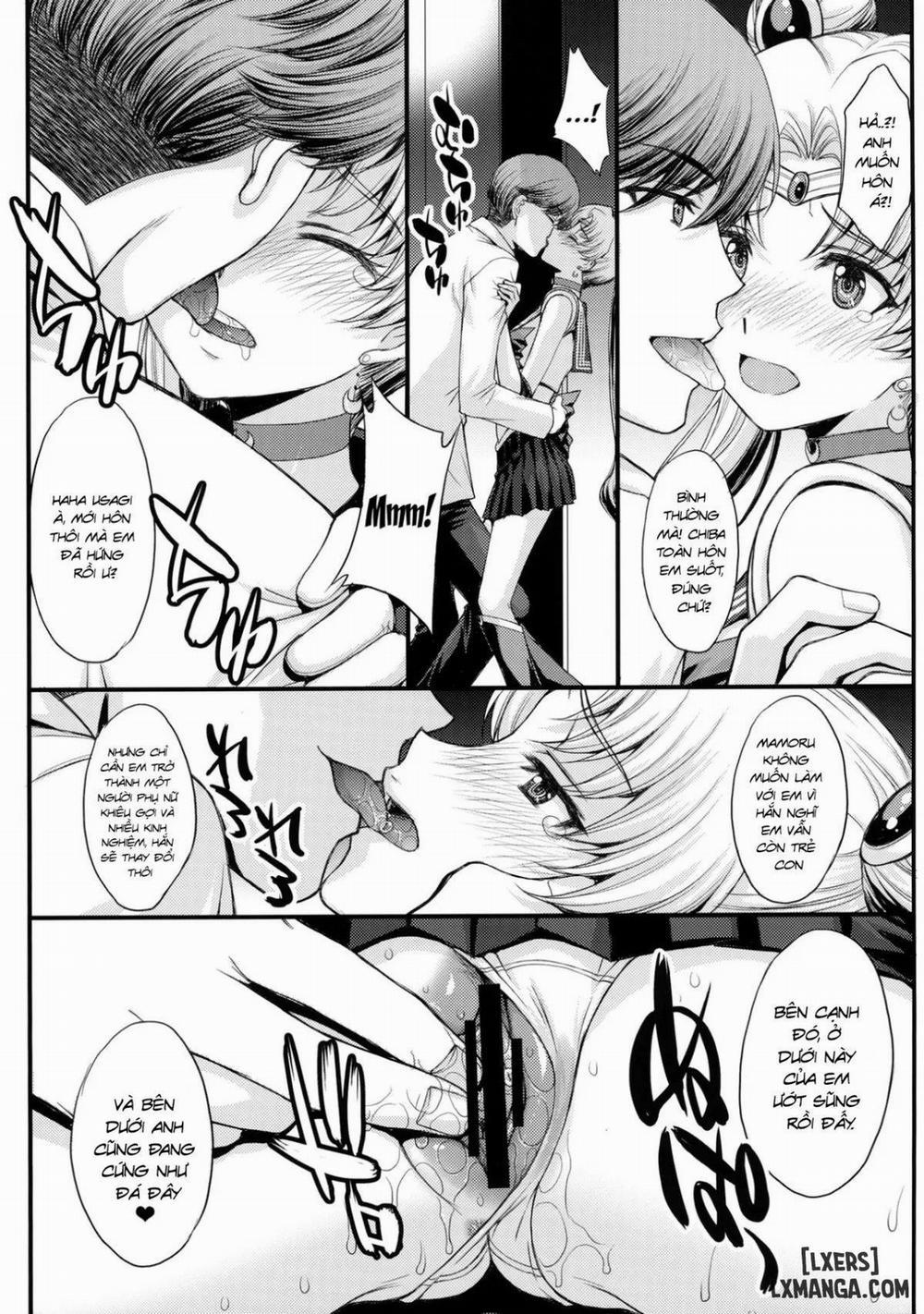 As Innocent as a Bunny! The Pretty Guardian Loses to the Dick! Oneshot trang 6