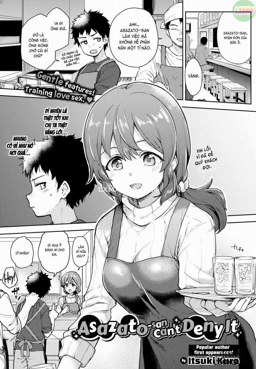 Asazato-san Can’t Deny It Oneshot trang 0