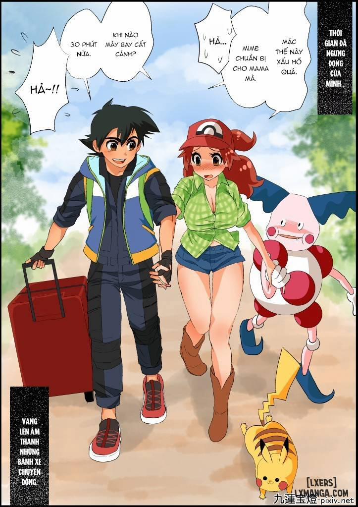Ash X Delia Doujin Oneshot trang 12