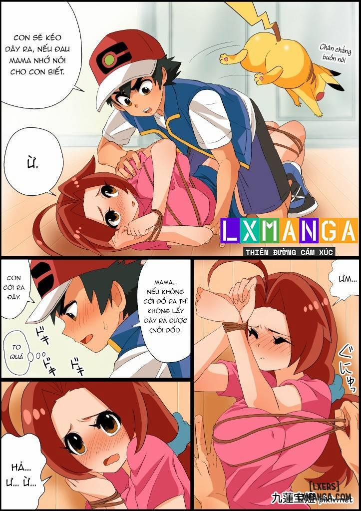 Ash X Delia Doujin Oneshot trang 23