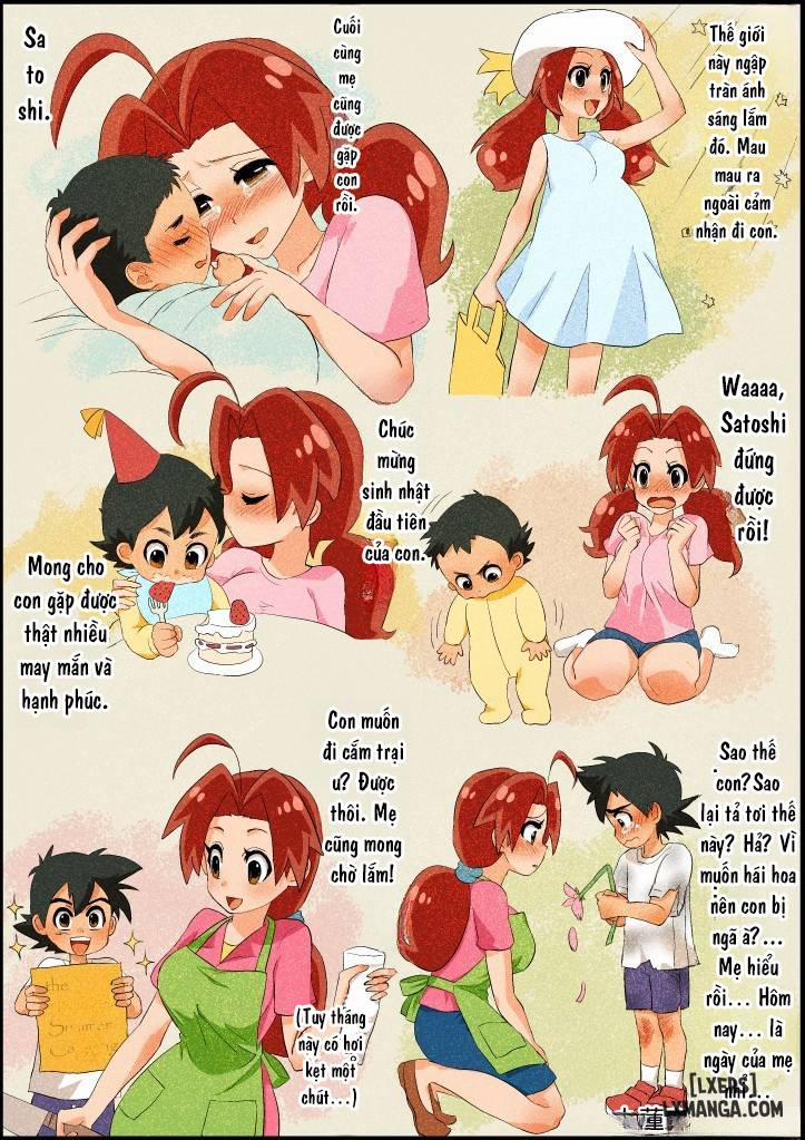 Ash X Delia Doujin Oneshot trang 7