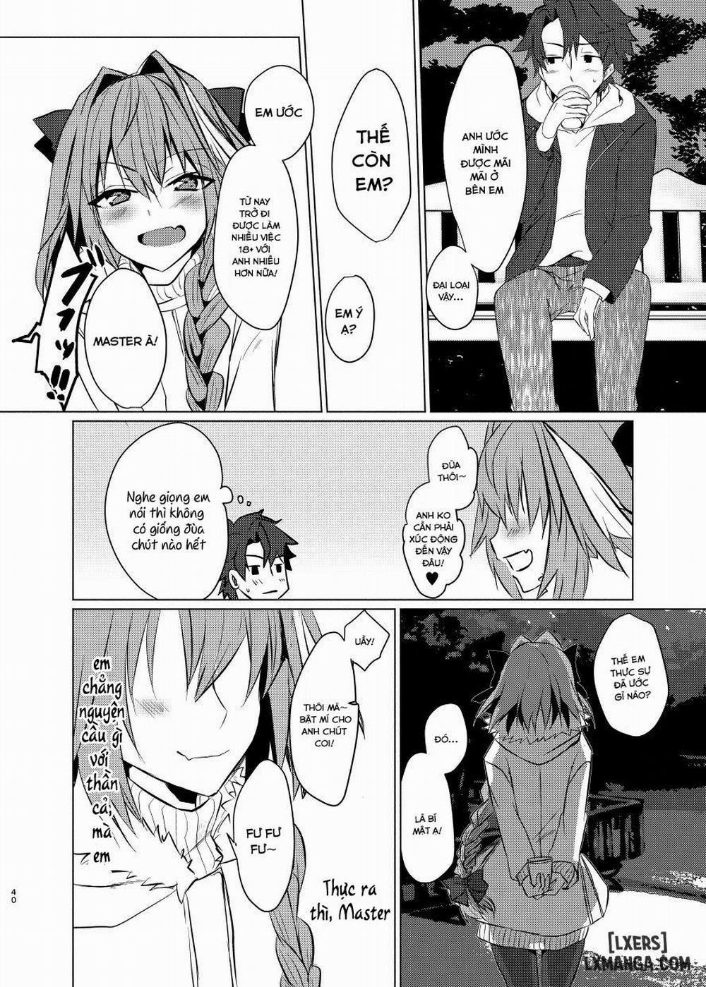 Astolfo-kun to Nenmatsu ni Ichaicha Sugosu Hon Oneshot trang 38