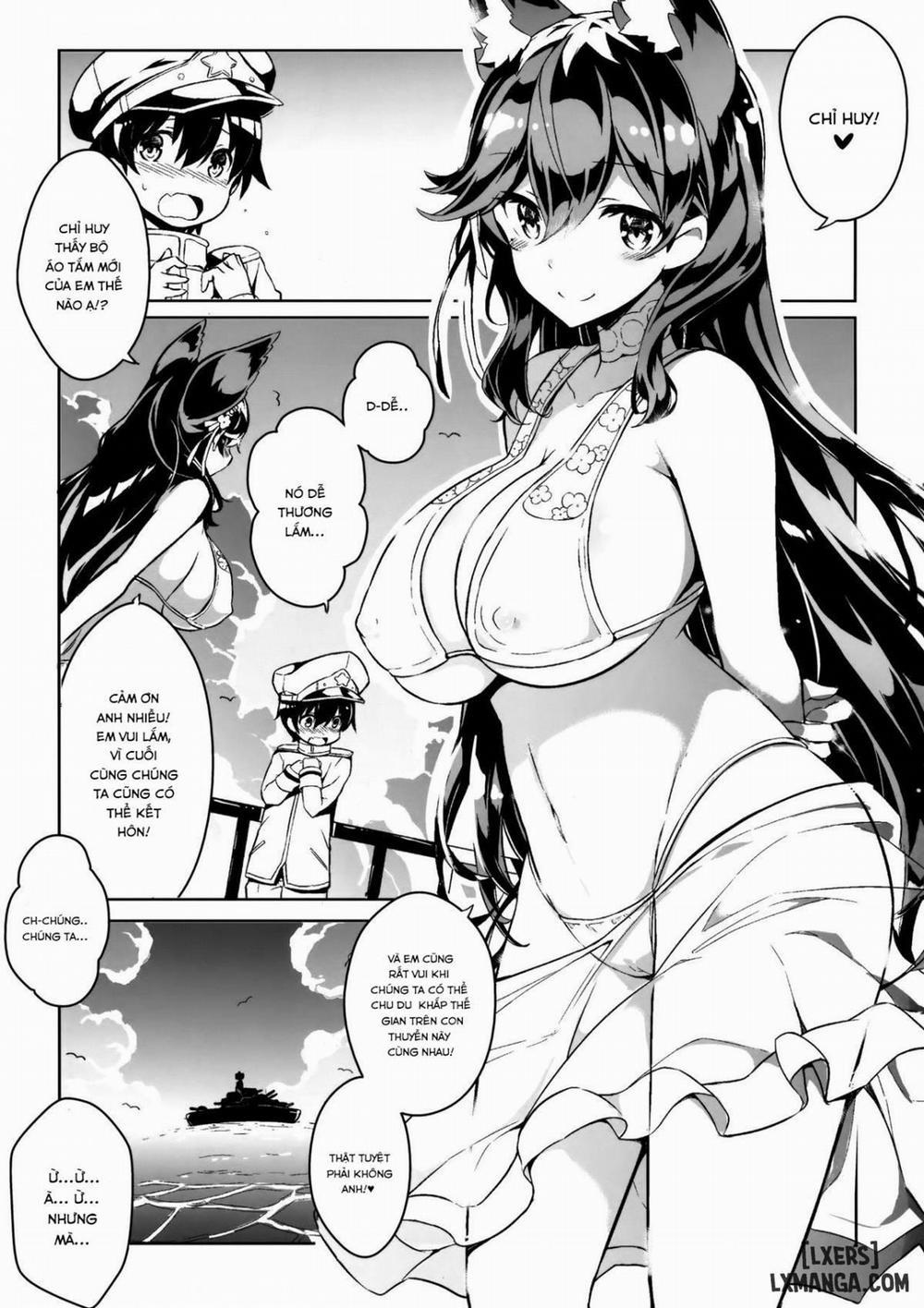 Atago-san no Munyumunyu Oppai o Meshiagare Oneshot trang 1