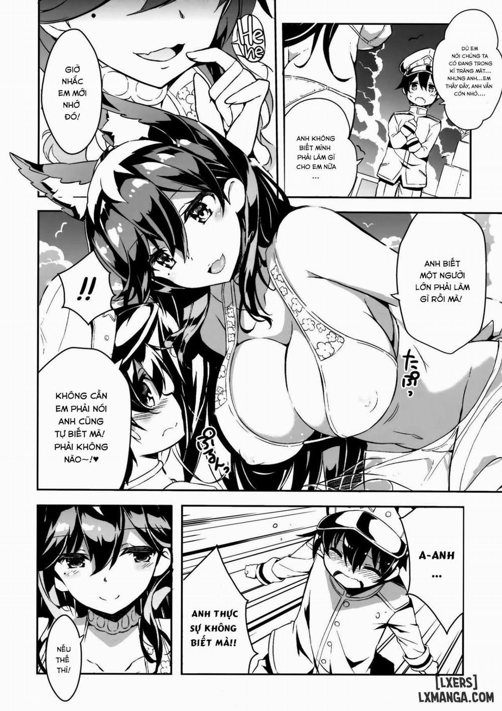 Atago-san no Munyumunyu Oppai o Meshiagare Oneshot trang 2