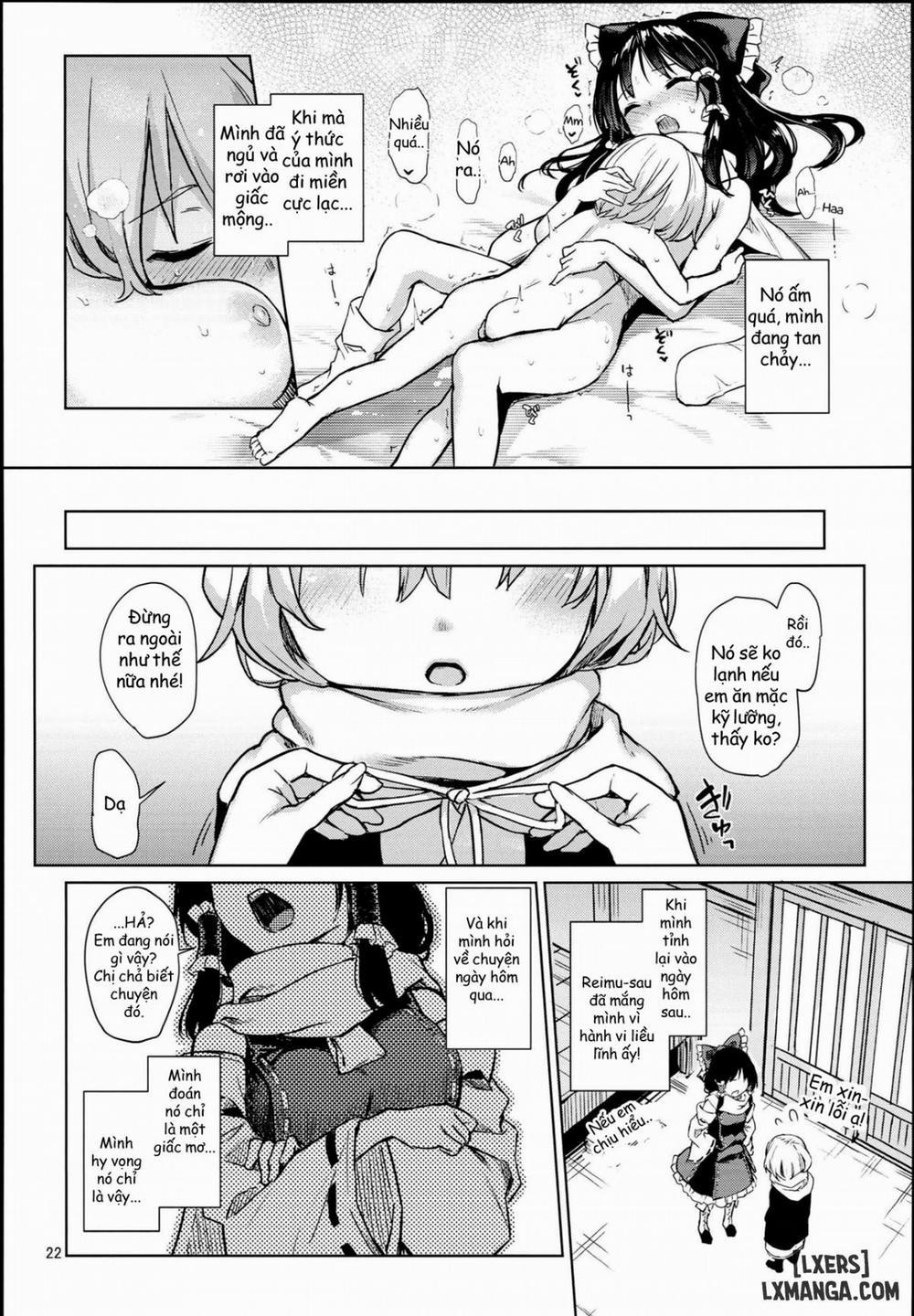 Atatame Jouzu no Reimu-san Oneshot trang 21