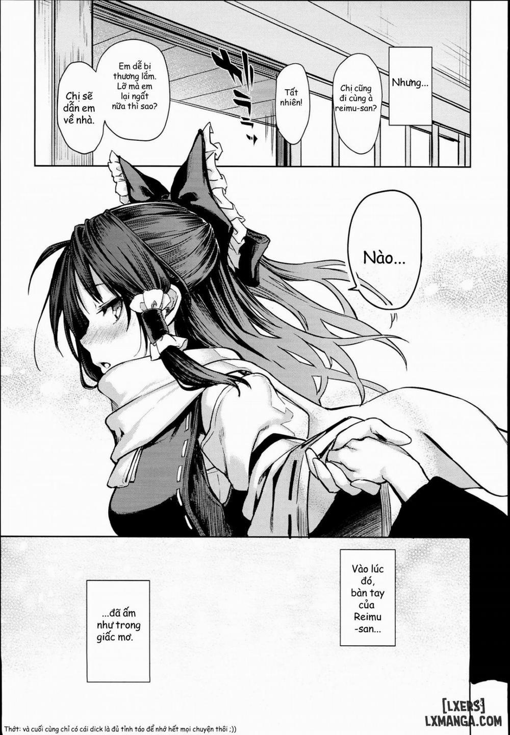 Atatame Jouzu no Reimu-san Oneshot trang 22