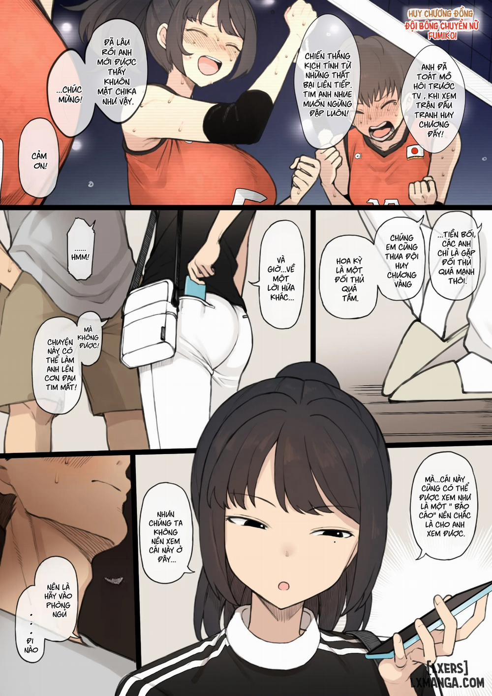 Athlete Couple Ni Yoru Senshumura Netorase Oneshot trang 3