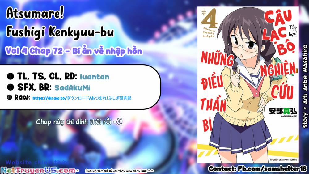 Atsumare! Fushigi Kenkyuubu 72 trang 9