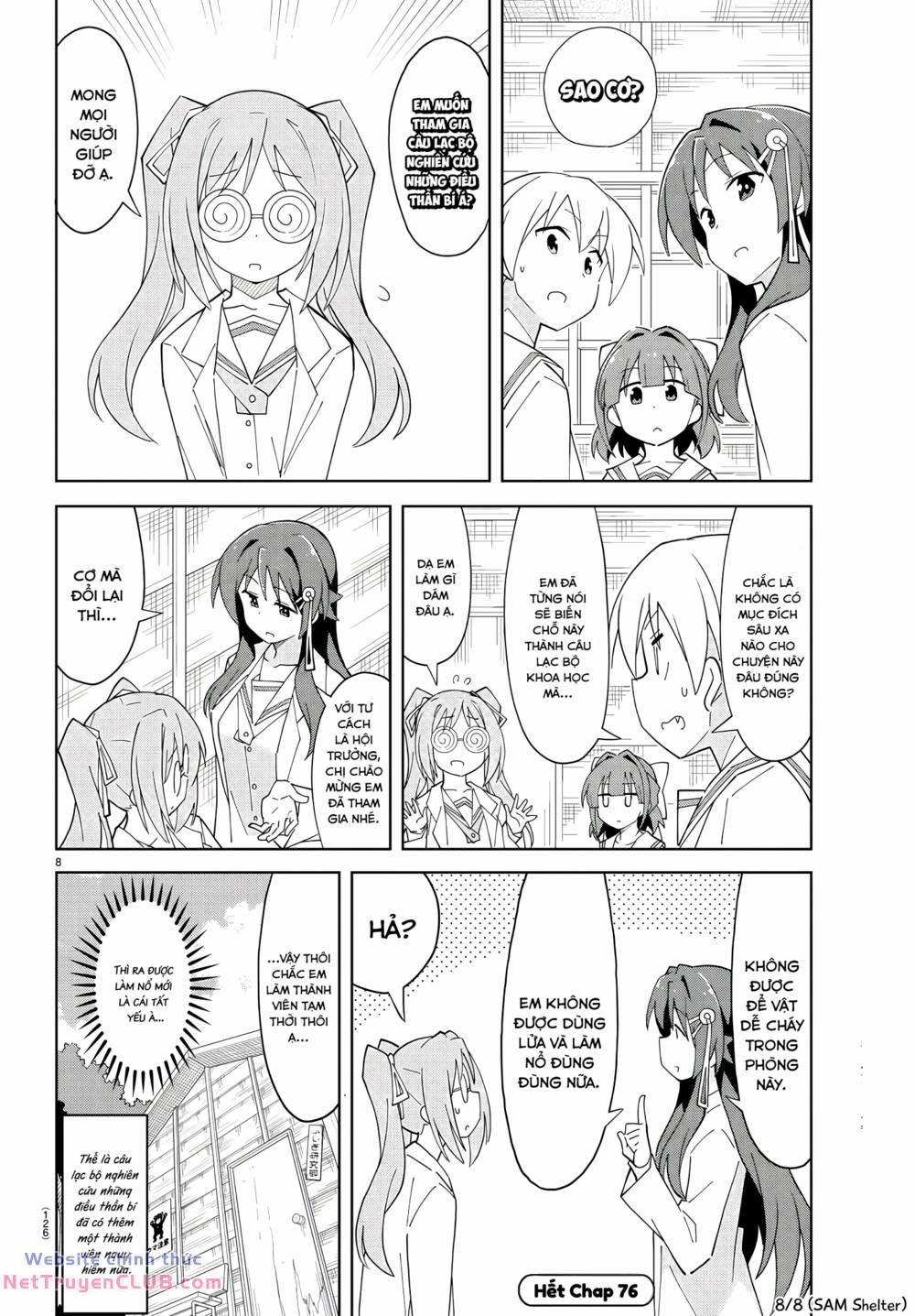 Atsumare! Fushigi Kenkyuubu 76 trang 7