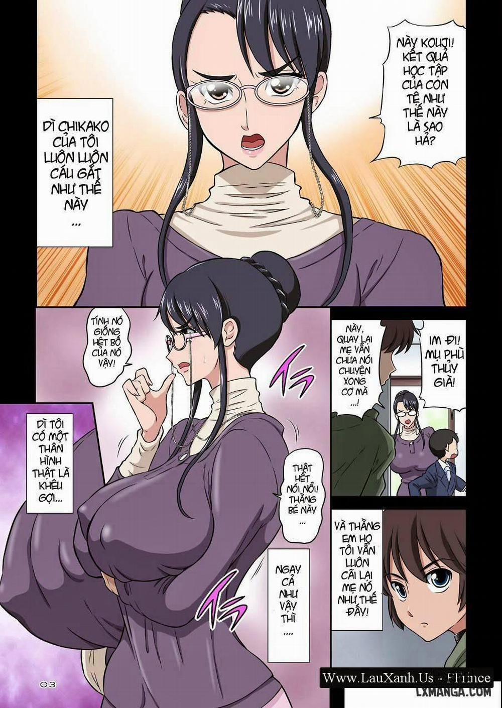 Aunt Chikako and the Beast-like Nephew Oneshot trang 1