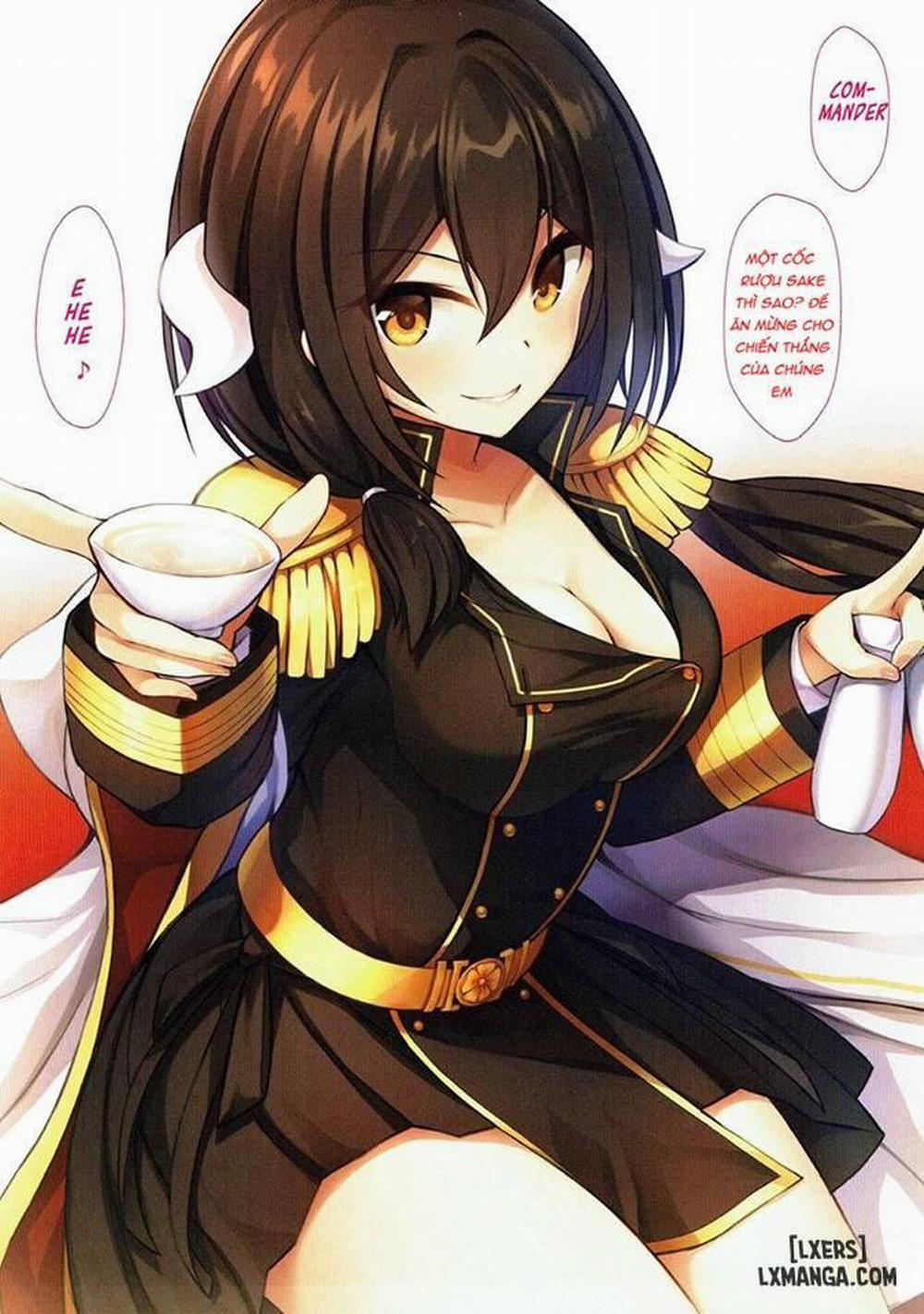 AzuLan Shikoshiko Bokou SeikatsuAzuLan Shuryoku Kantai Ecchi na Daienkai Oneshot trang 2